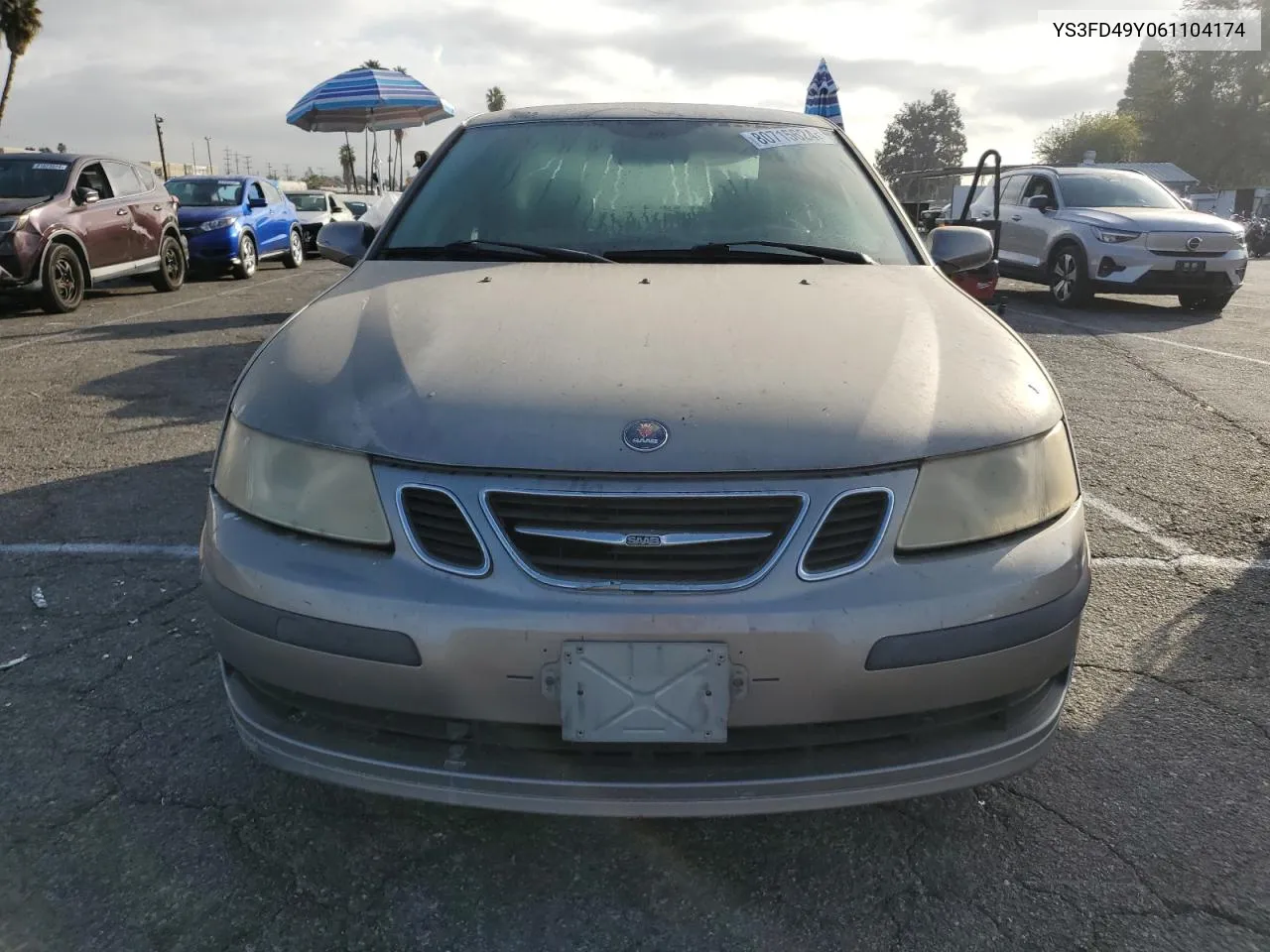 2006 Saab 9-3 VIN: YS3FD49Y061104174 Lot: 80715624