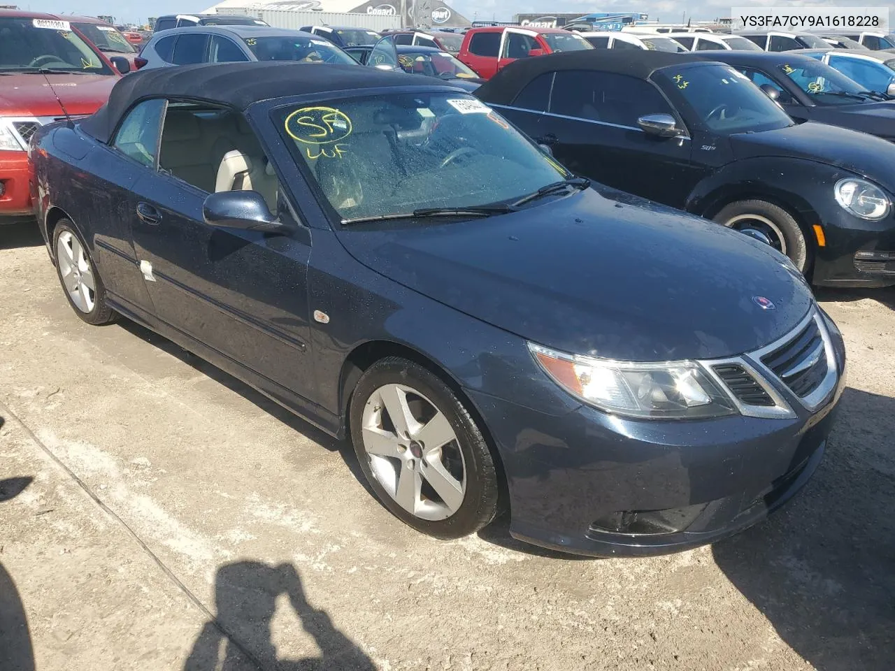 2010 Saab 9-3 2.0T VIN: YS3FA7CY9A1618228 Lot: 75549444