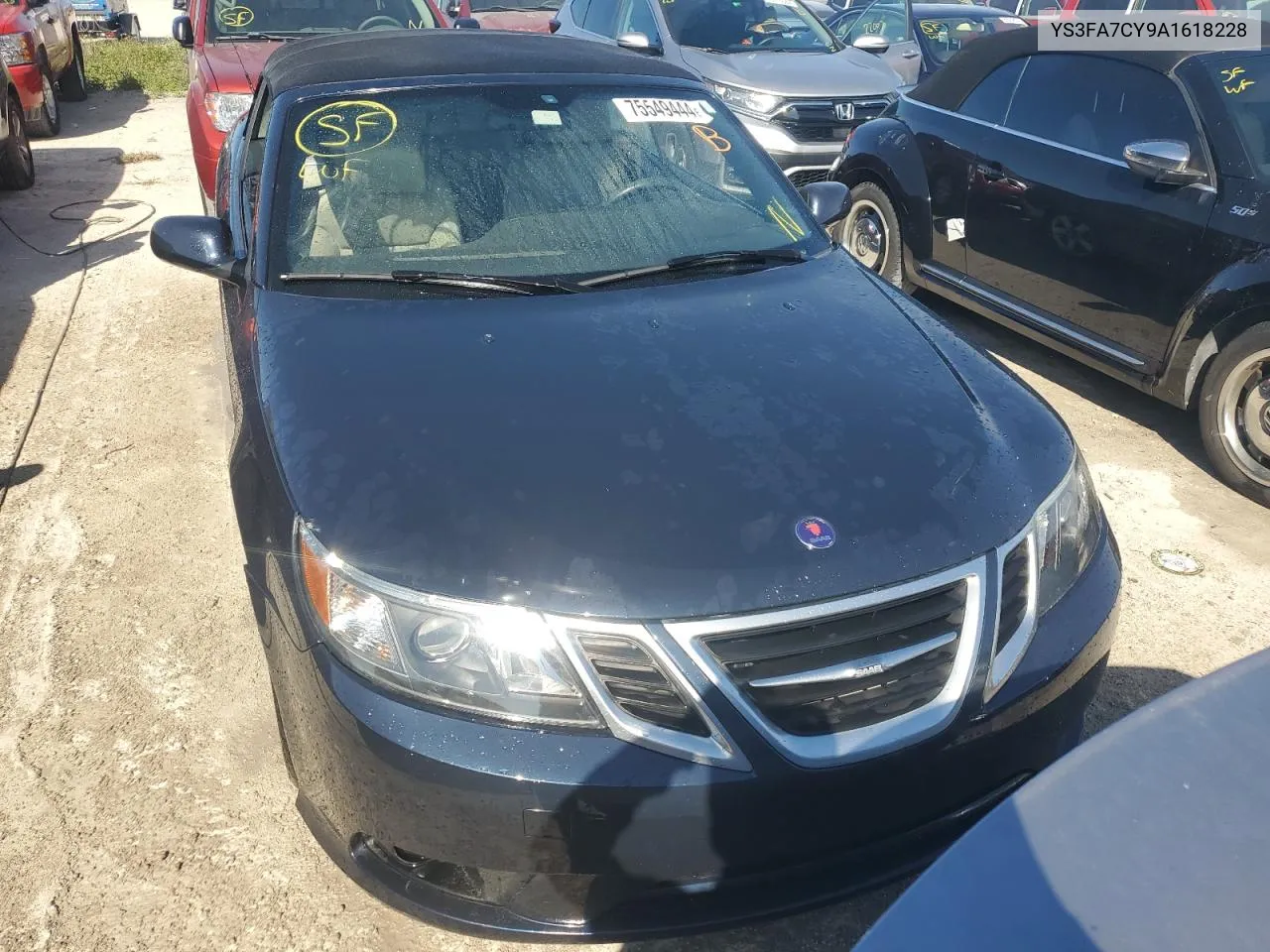 2010 Saab 9-3 2.0T VIN: YS3FA7CY9A1618228 Lot: 75549444