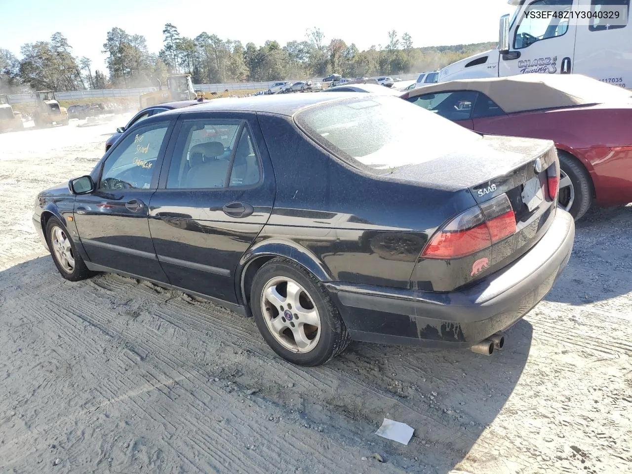 2000 Saab 9-5 Se VIN: YS3EF48Z1Y3040329 Lot: 75095634