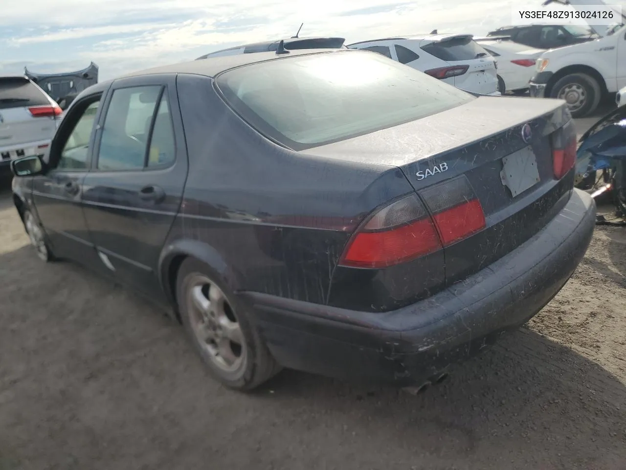 2001 Saab 9-5 Se VIN: YS3EF48Z913024126 Lot: 75006004