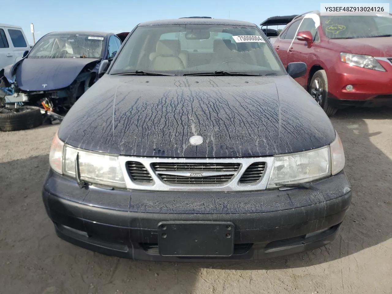 2001 Saab 9-5 Se VIN: YS3EF48Z913024126 Lot: 75006004