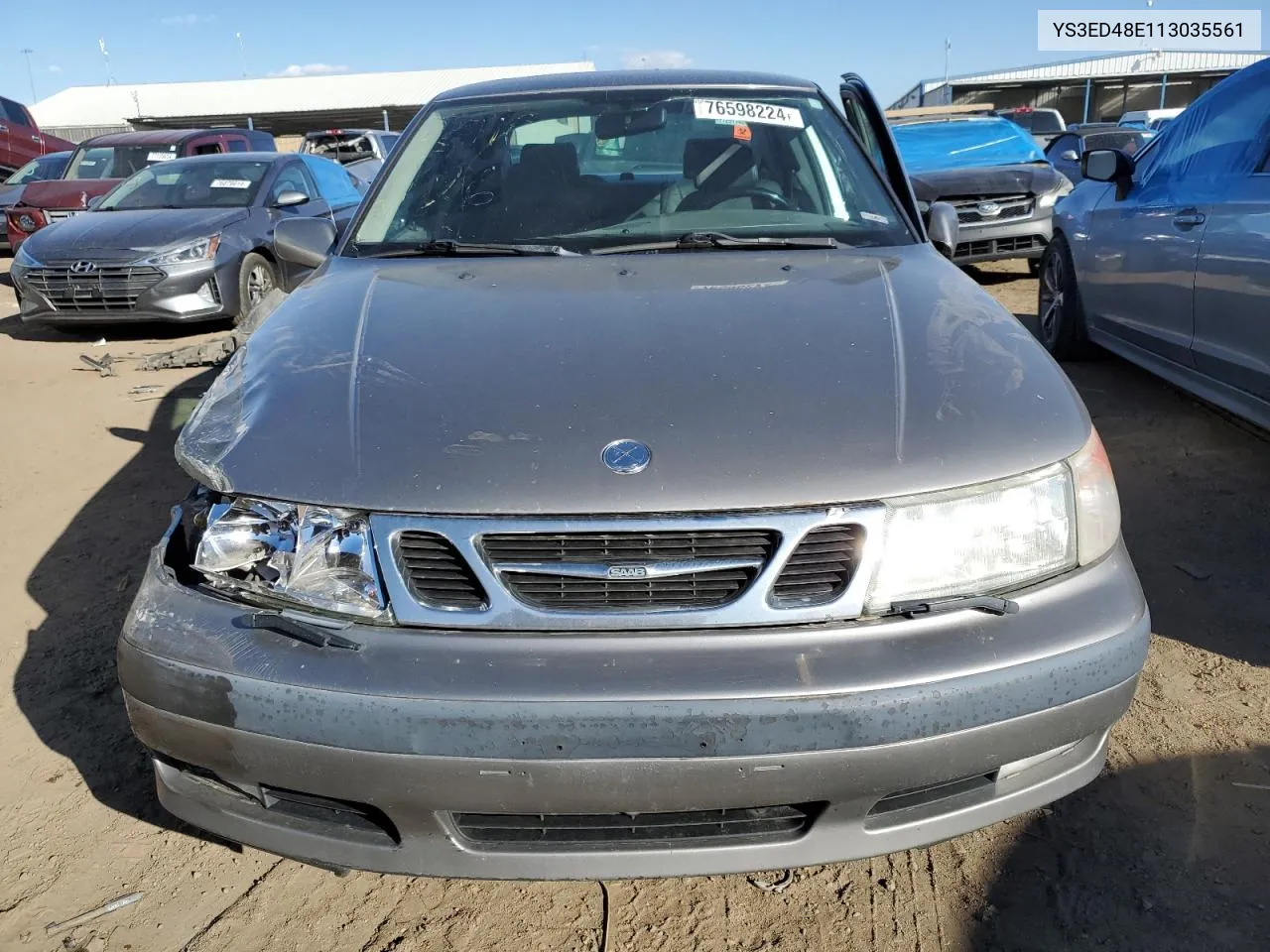 2001 Saab 9-5 VIN: YS3ED48E113035561 Lot: 76598224