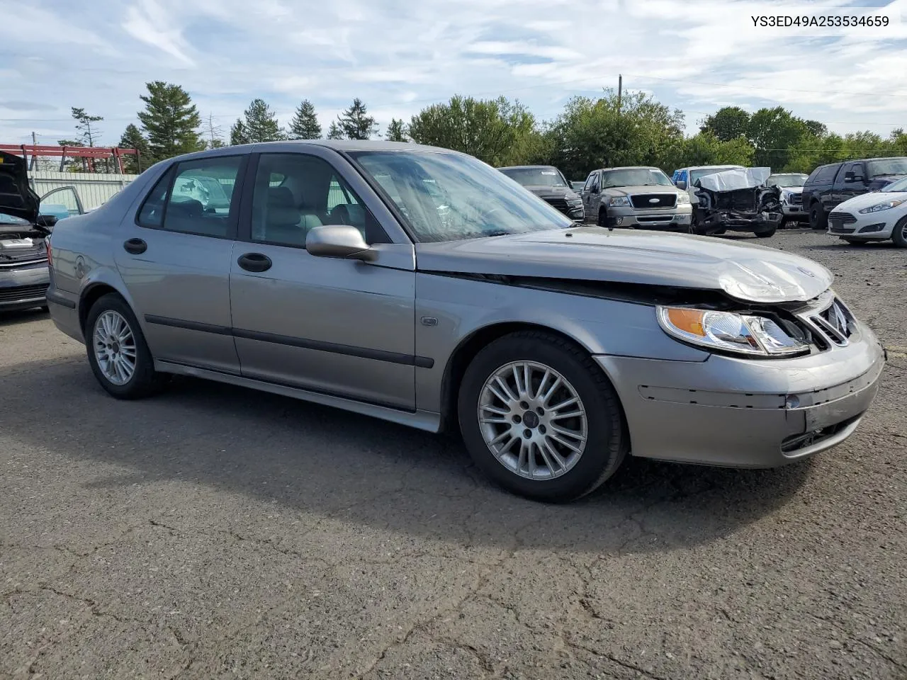 2005 Saab 9-5 Arc VIN: YS3ED49A253534659 Lot: 72345874