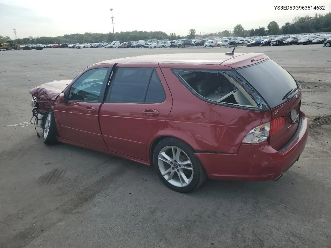 2006 Saab 9-5 Base VIN: YS3ED59G963514632 Lot: 71709224