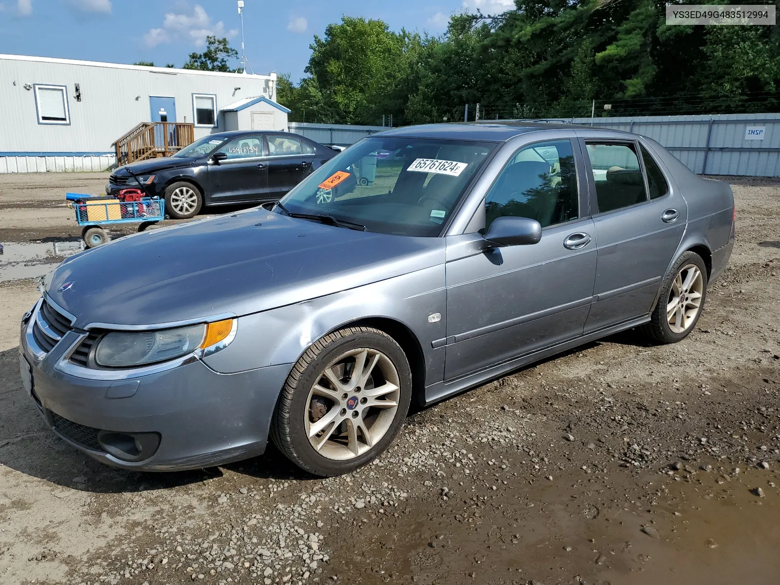 2008 Saab 9-5 2.3T VIN: YS3ED49G483512994 Lot: 65761624