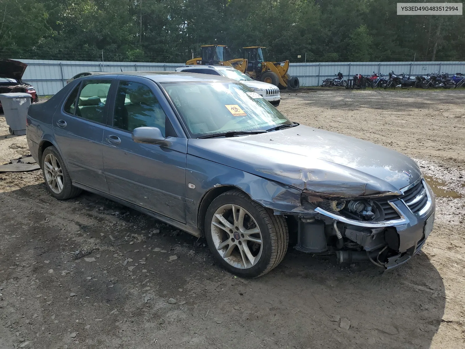 2008 Saab 9-5 2.3T VIN: YS3ED49G483512994 Lot: 65761624