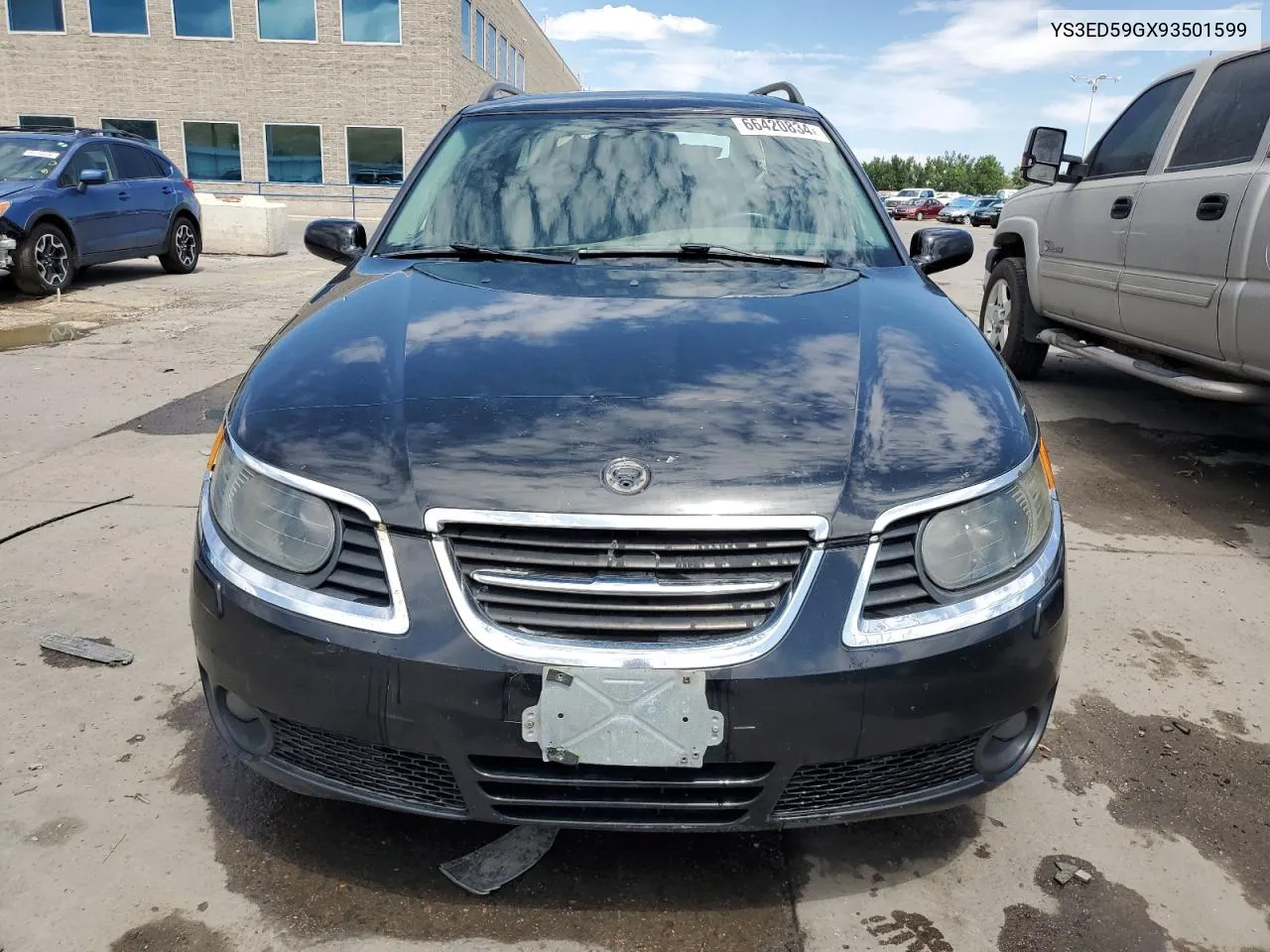 2009 Saab 9-5 2.3T VIN: YS3ED59GX93501599 Lot: 66420834