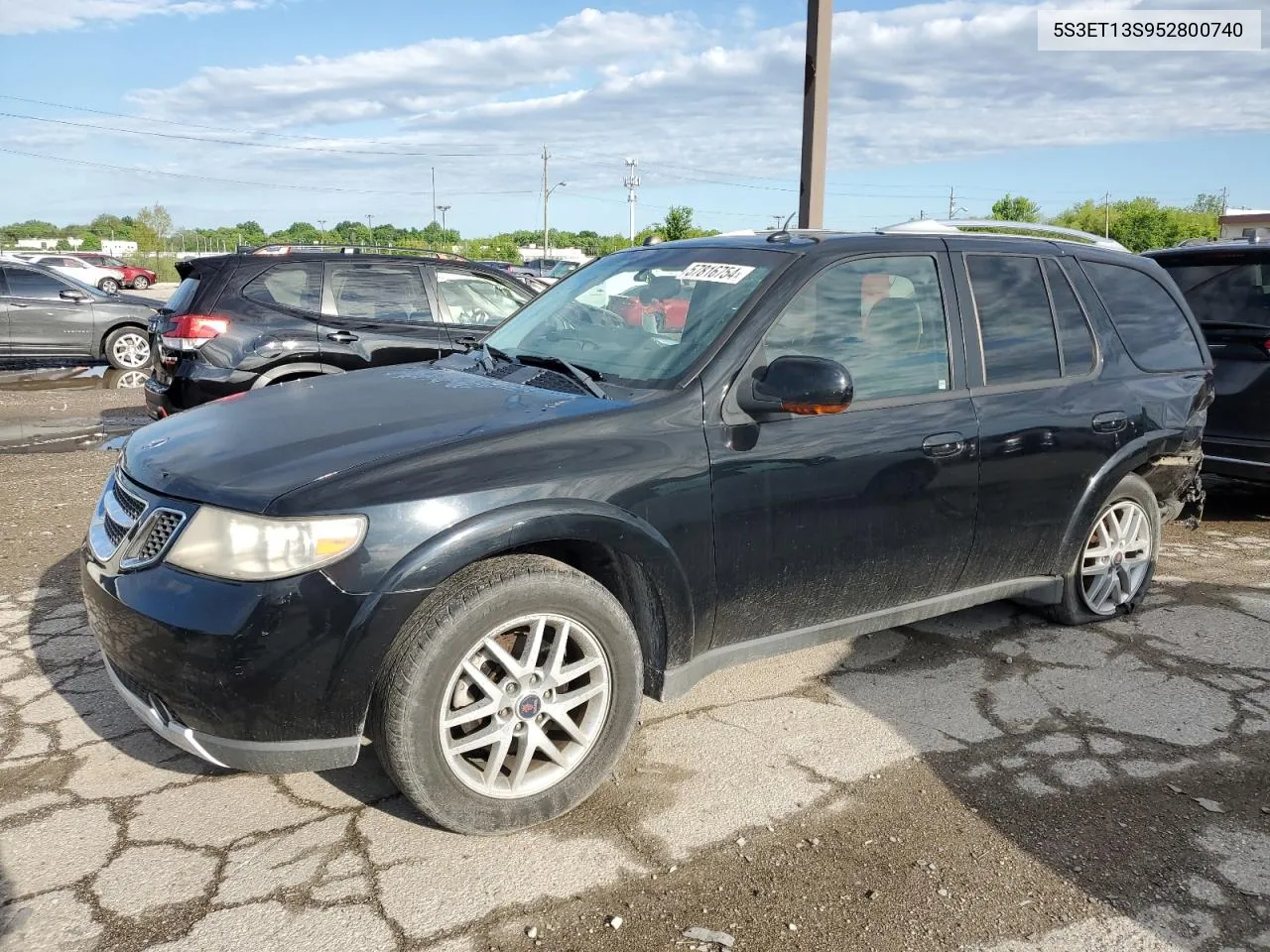 2005 Saab 9-7X Linear VIN: 5S3ET13S952800740 Lot: 57816754