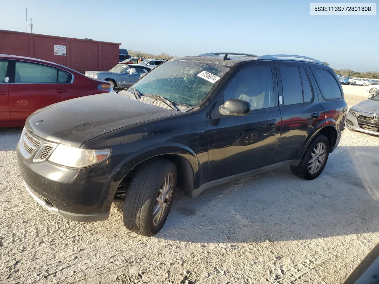 2007 Saab 9-7X 4.2I VIN: 5S3ET13S772801808 Lot: 77349974