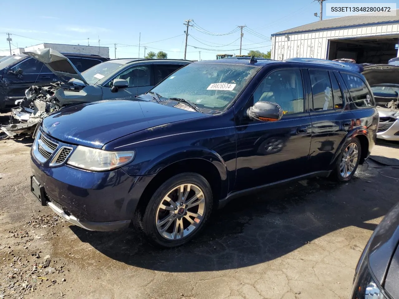 2008 Saab 9-7X 4.2I VIN: 5S3ET13S482800472 Lot: 69826514