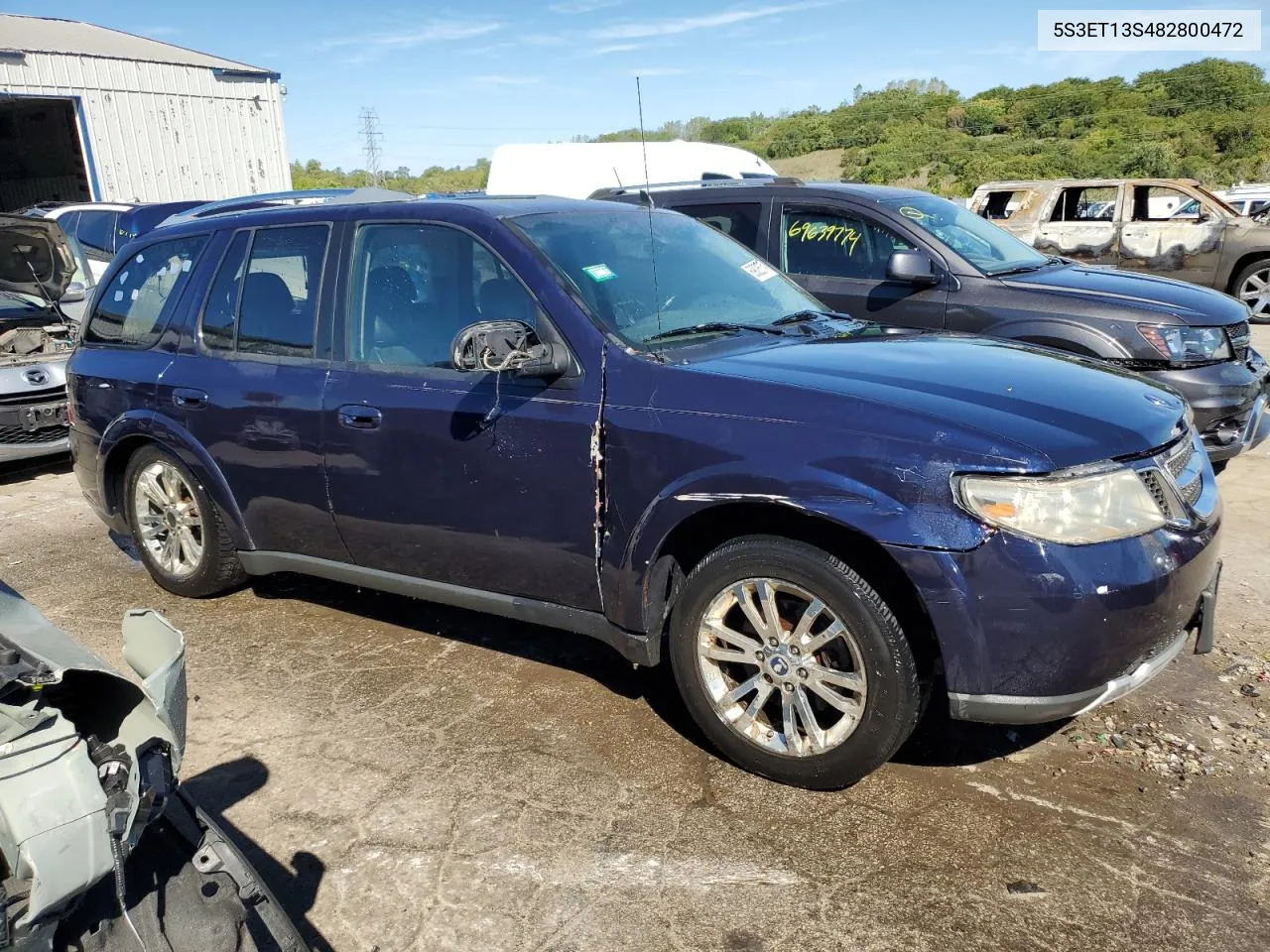 2008 Saab 9-7X 4.2I VIN: 5S3ET13S482800472 Lot: 69826514