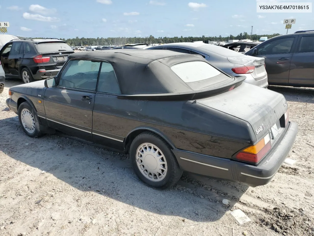 1991 Saab 900 S VIN: YS3AK76E4M7018615 Lot: 65096243