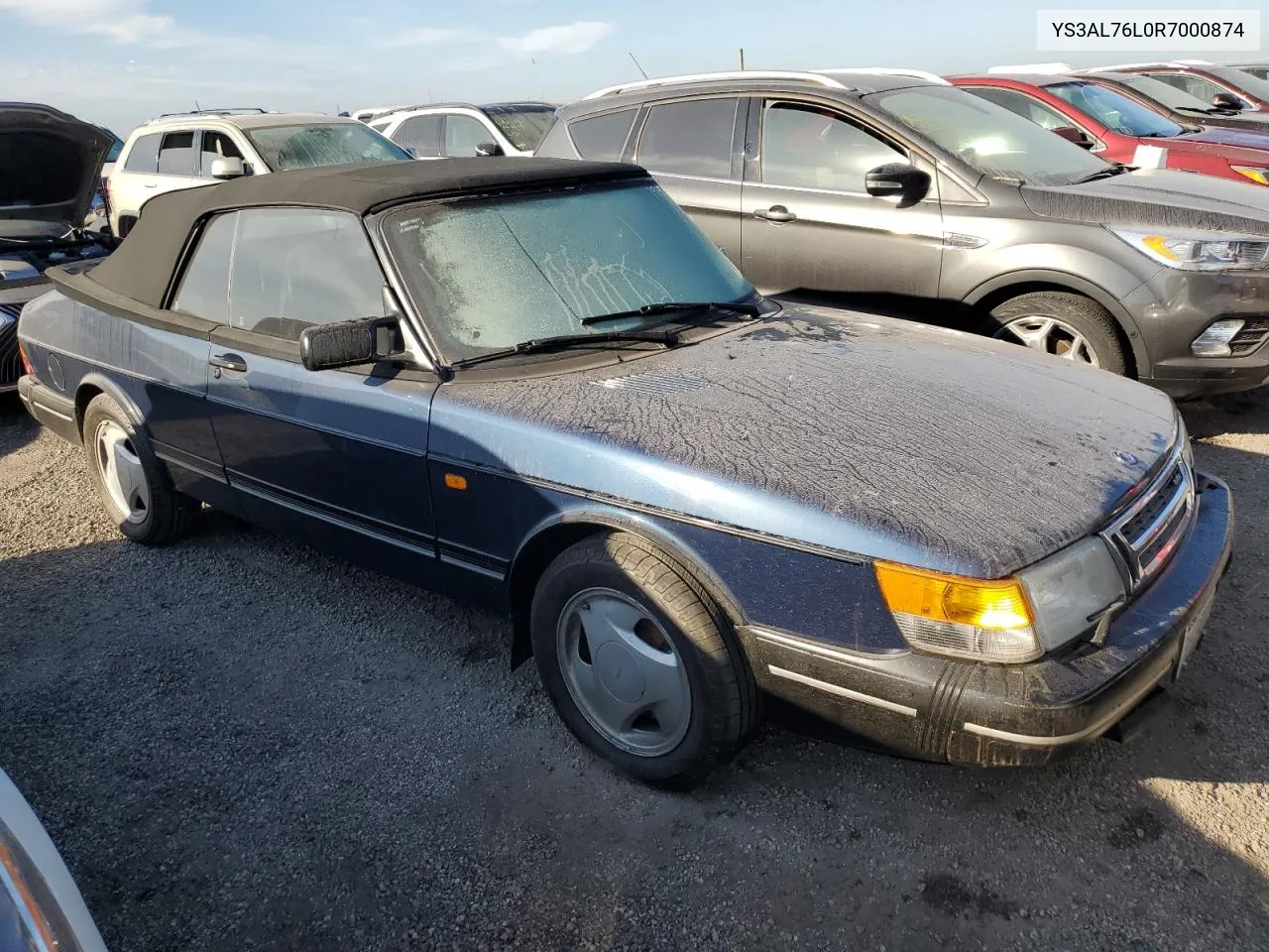 1994 Saab 900 VIN: YS3AL76L0R7000874 Lot: 75357314