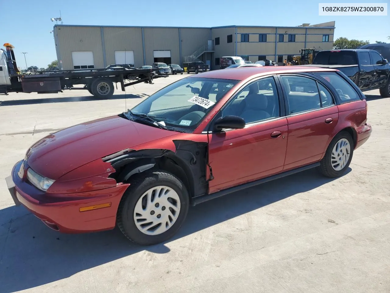 1998 Saturn Sw2 VIN: 1G8ZK8275WZ300870 Lot: 73472674