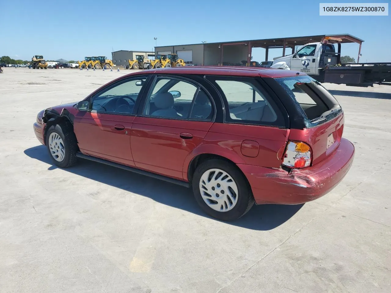 1998 Saturn Sw2 VIN: 1G8ZK8275WZ300870 Lot: 73472674