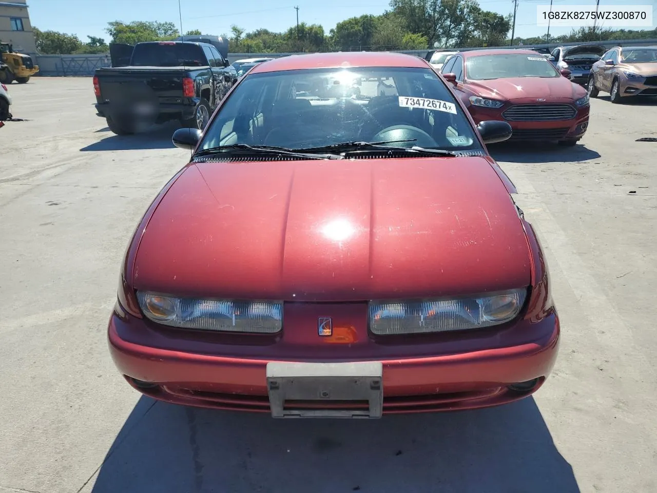 1998 Saturn Sw2 VIN: 1G8ZK8275WZ300870 Lot: 73472674