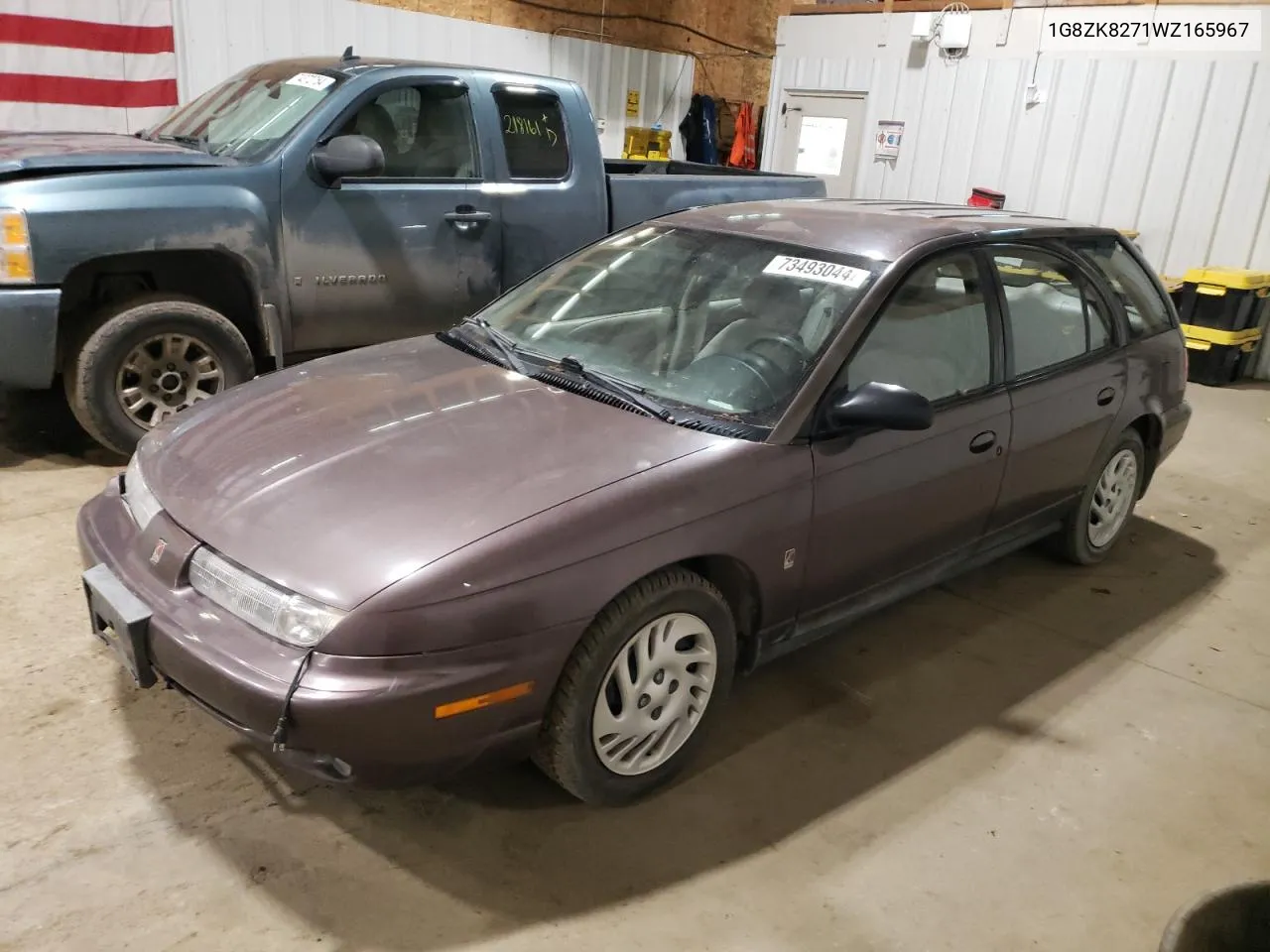 1998 Saturn Sw2 VIN: 1G8ZK8271WZ165967 Lot: 73493044