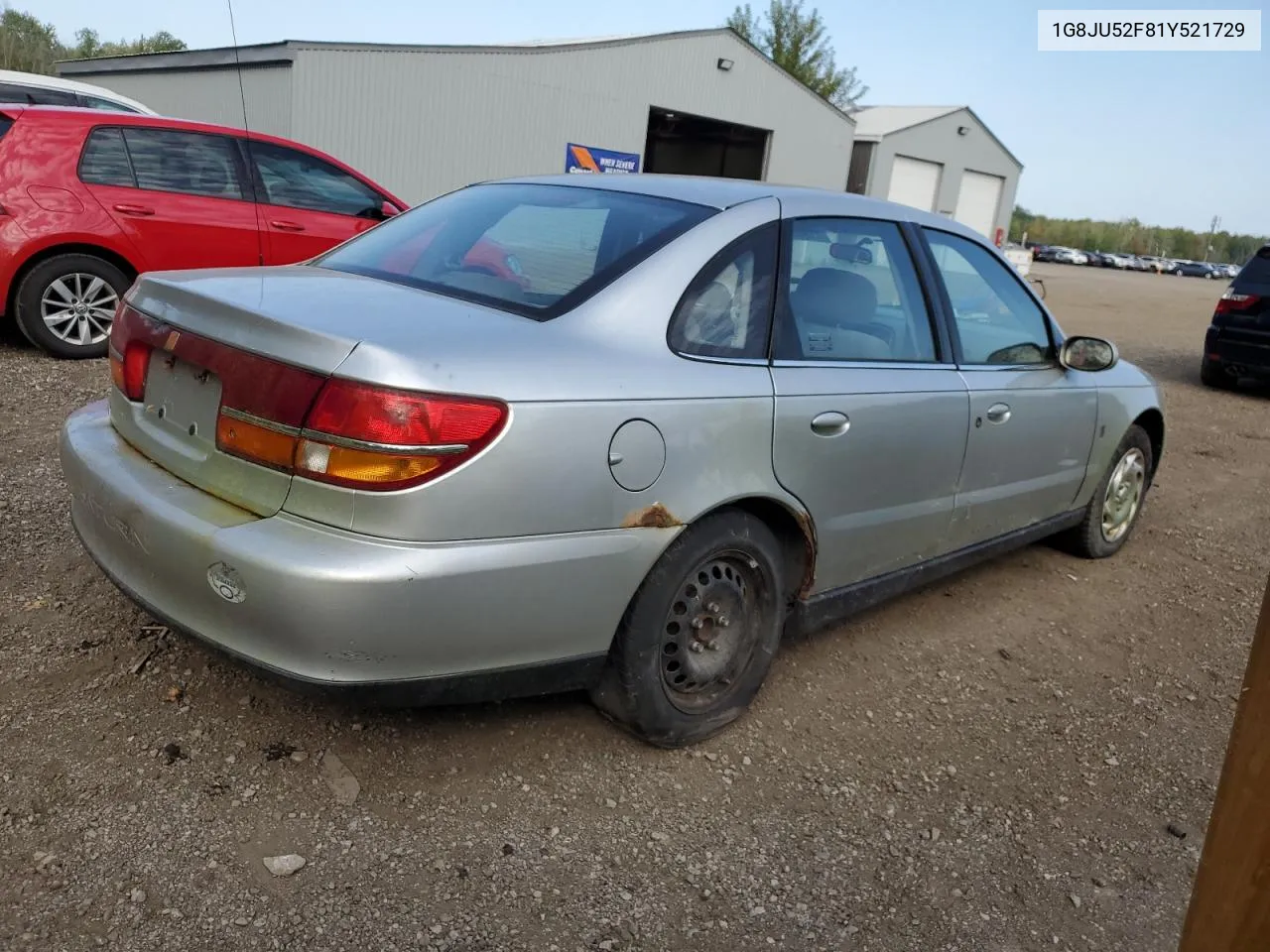 2001 Saturn L200 VIN: 1G8JU52F81Y521729 Lot: 71809894