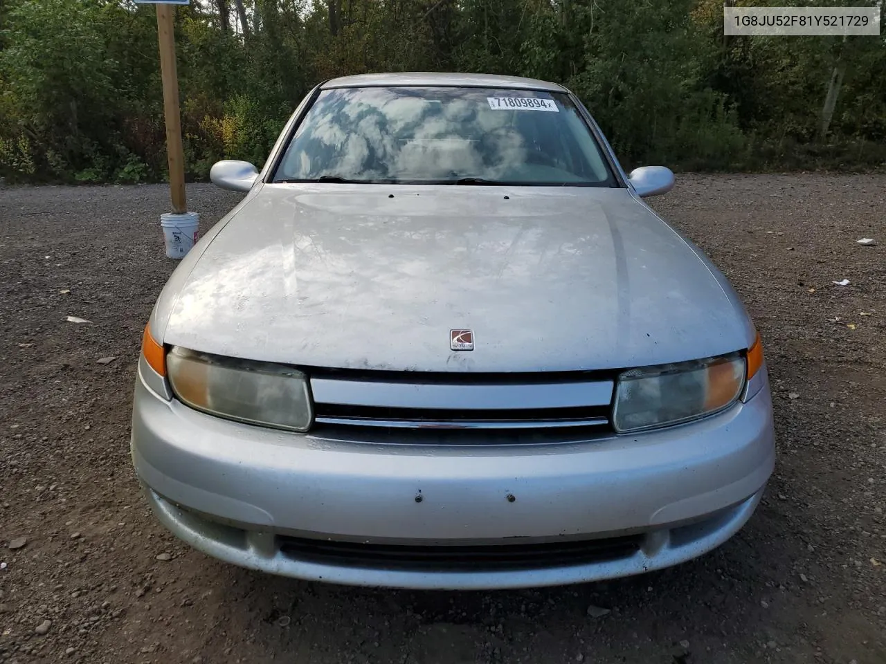 2001 Saturn L200 VIN: 1G8JU52F81Y521729 Lot: 71809894