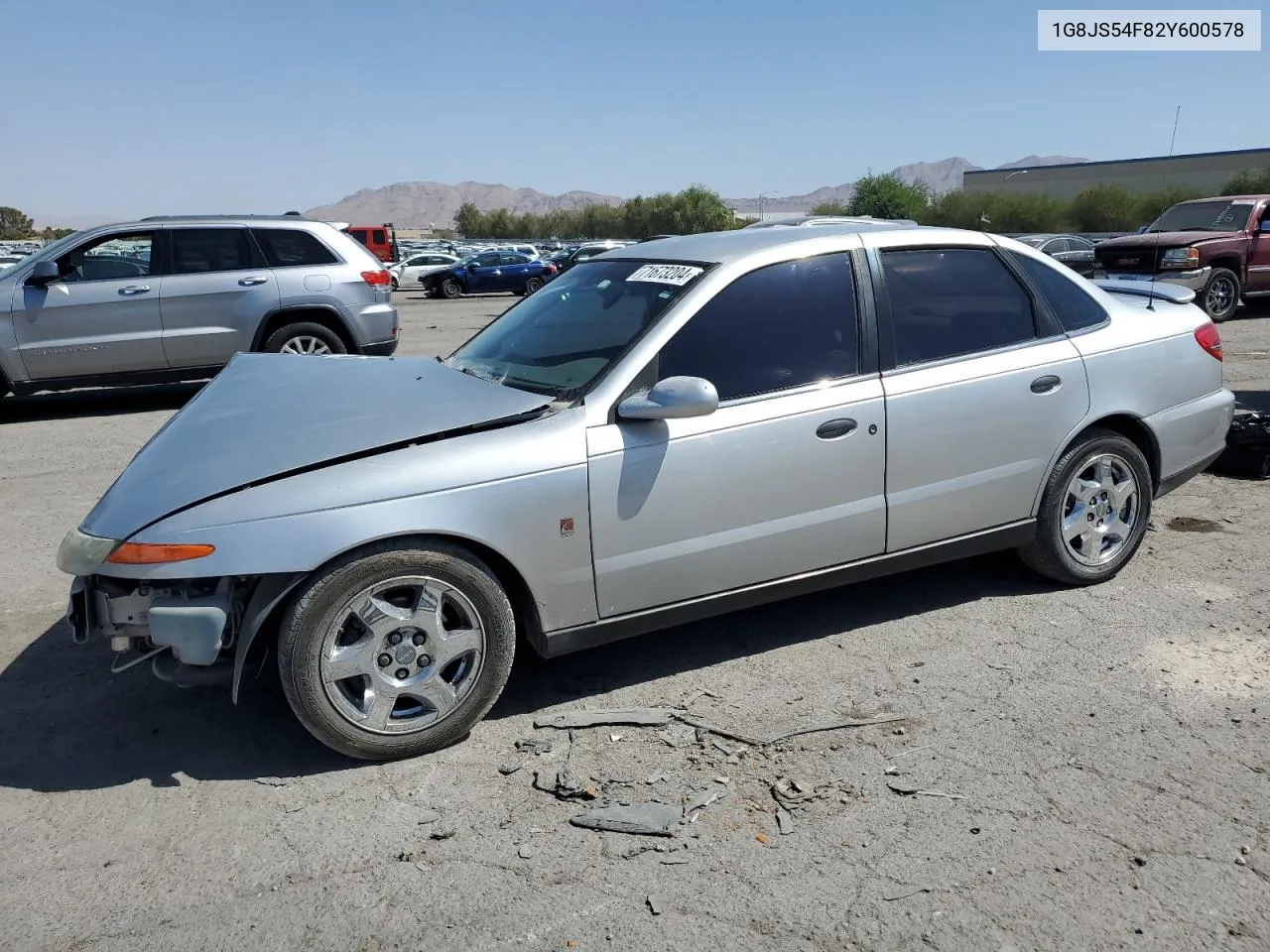 2002 Saturn L100 VIN: 1G8JS54F82Y600578 Lot: 71673204