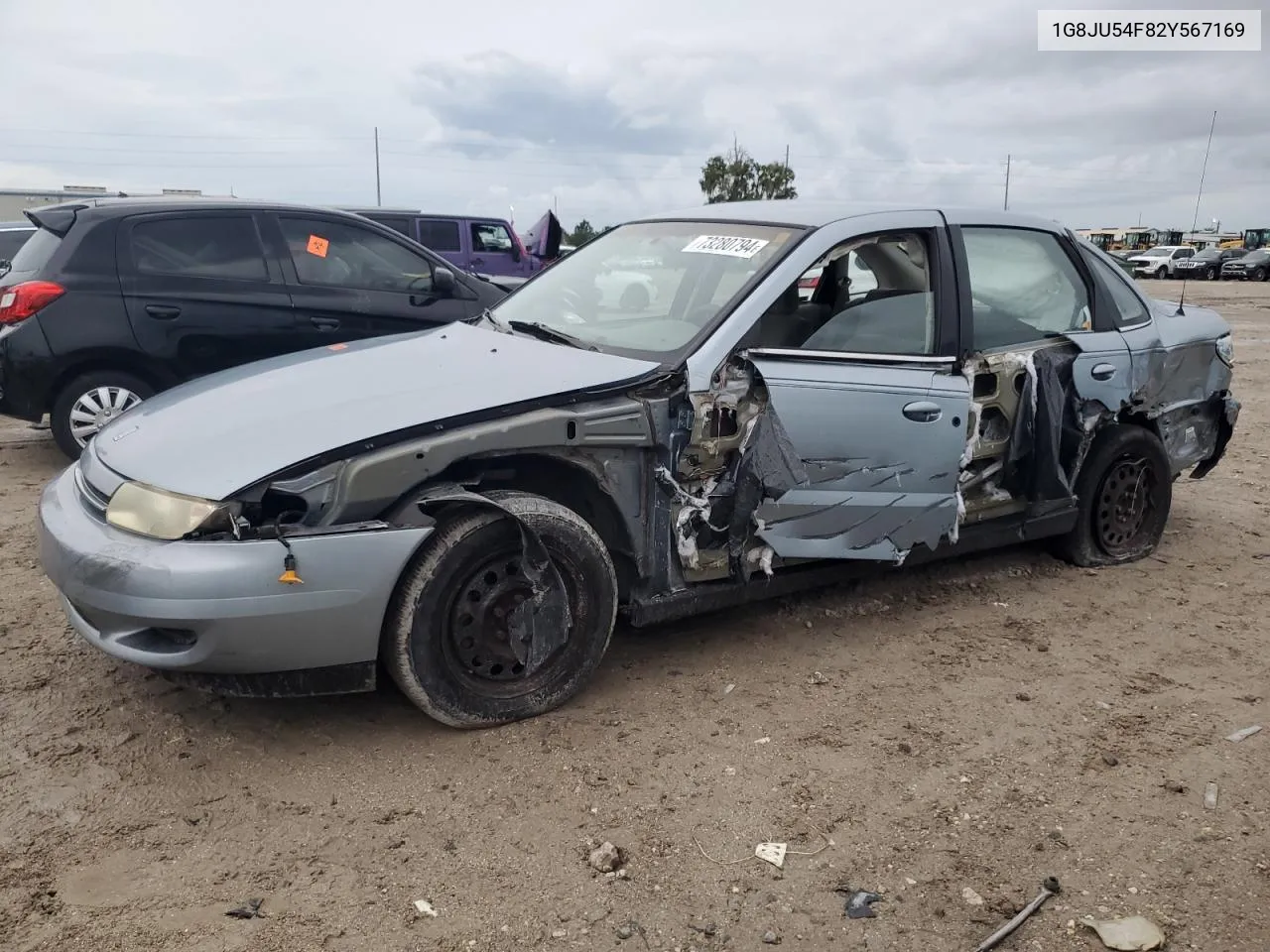 2002 Saturn L200 VIN: 1G8JU54F82Y567169 Lot: 73280794