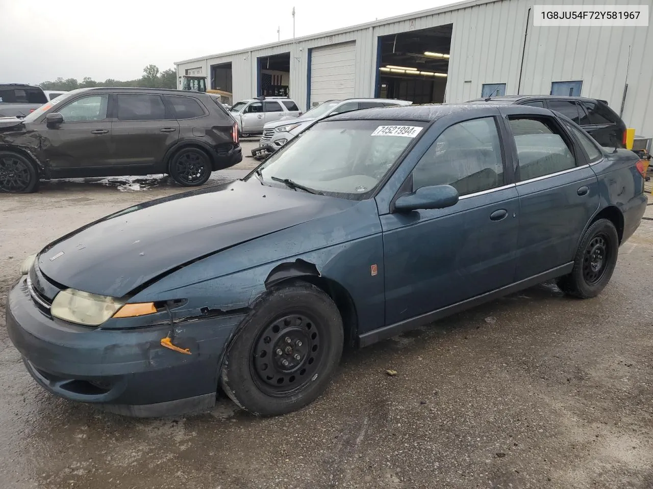 2002 Saturn L200 VIN: 1G8JU54F72Y581967 Lot: 74521994