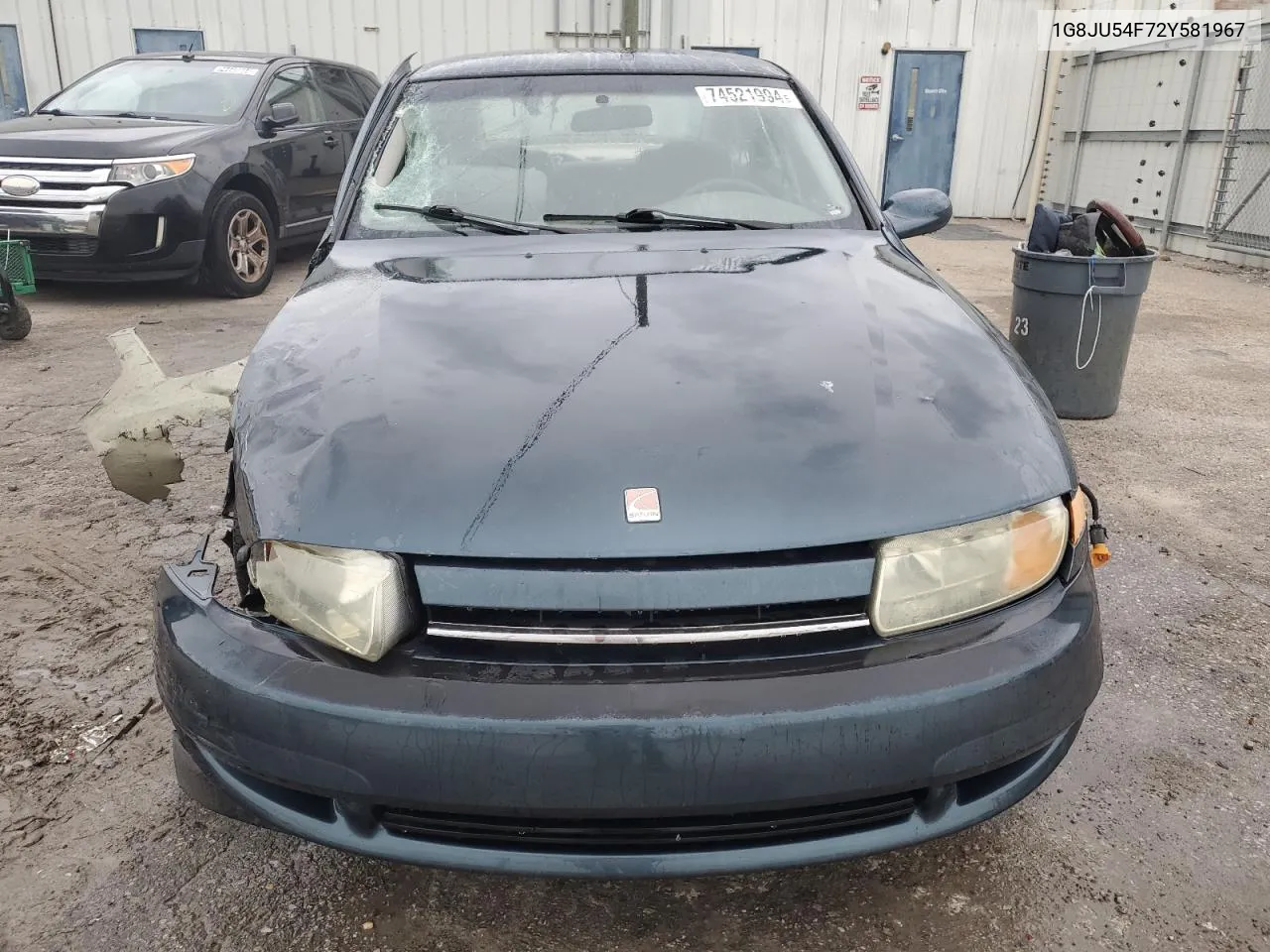 2002 Saturn L200 VIN: 1G8JU54F72Y581967 Lot: 74521994