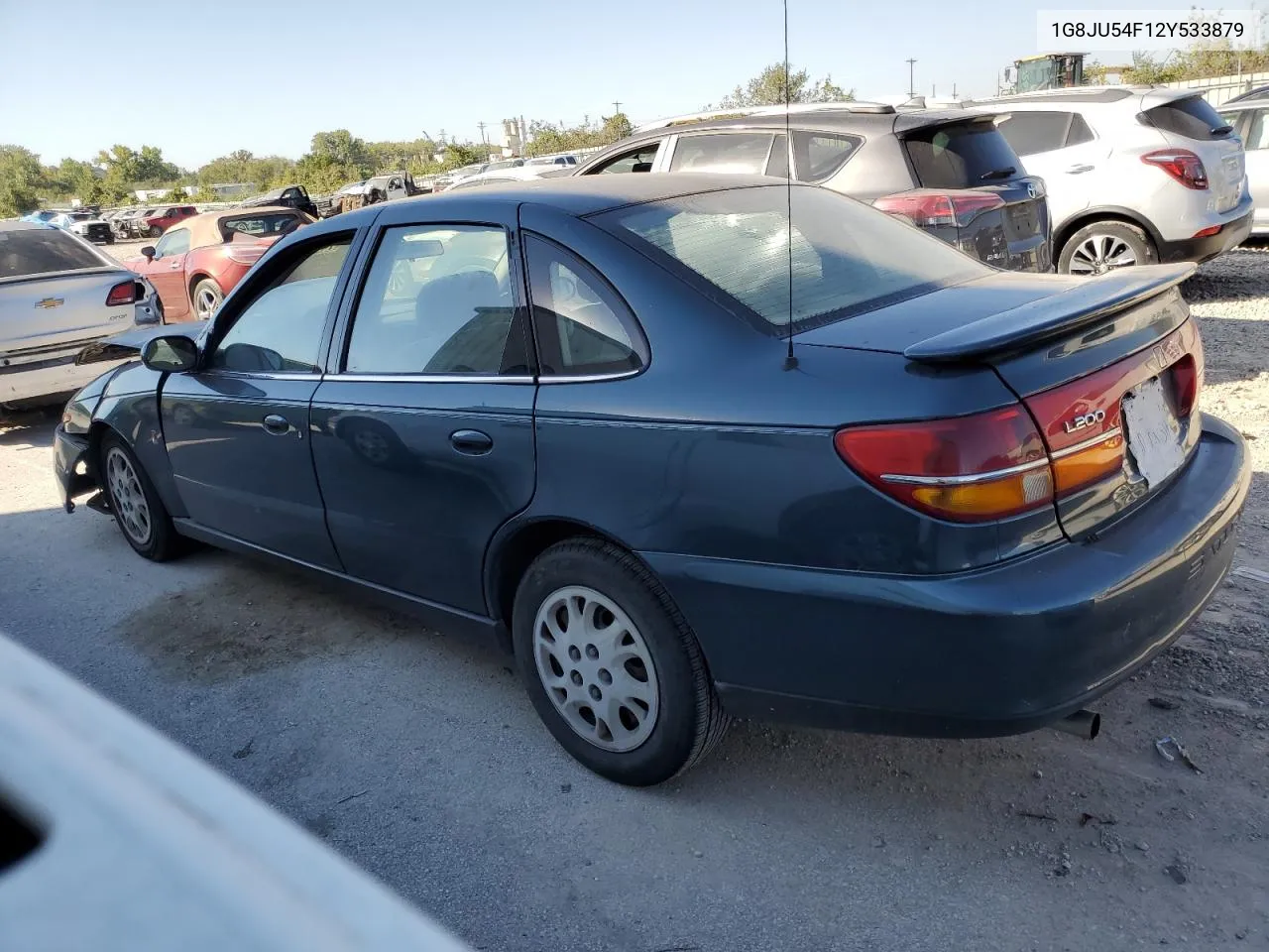 2002 Saturn L200 VIN: 1G8JU54F12Y533879 Lot: 74748454