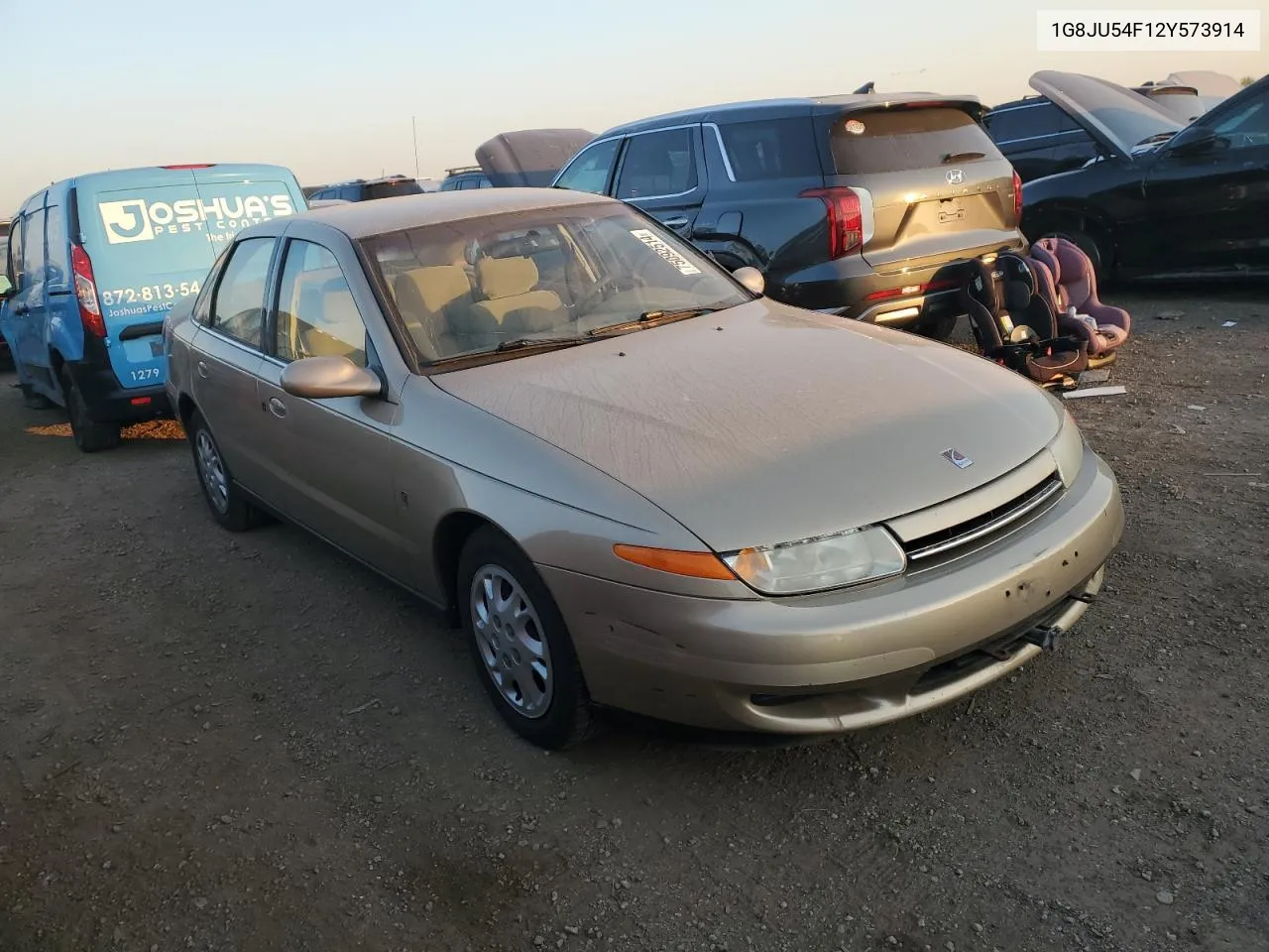 2002 Saturn L200 VIN: 1G8JU54F12Y573914 Lot: 75092514