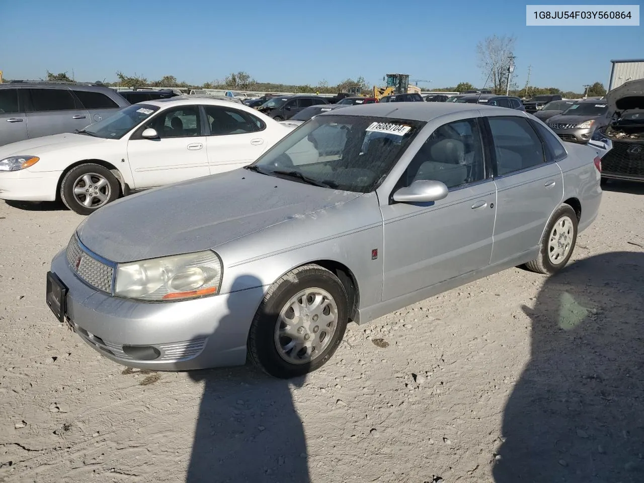 2003 Saturn L200 VIN: 1G8JU54F03Y560864 Lot: 76088704