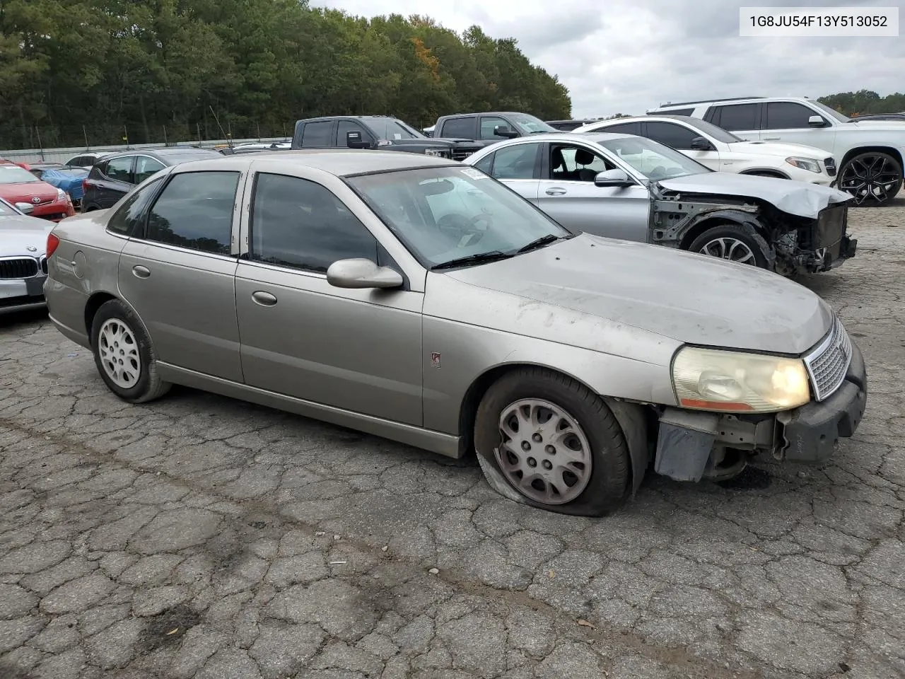 2003 Saturn L200 VIN: 1G8JU54F13Y513052 Lot: 78123234