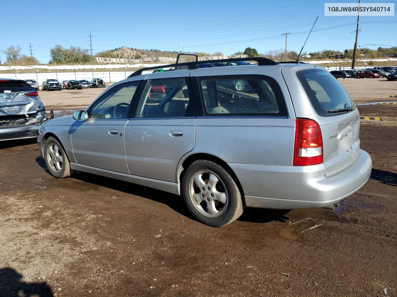 2003 Saturn Lw300 VIN: 1G8JW84R53Y540714 Lot: 78273074