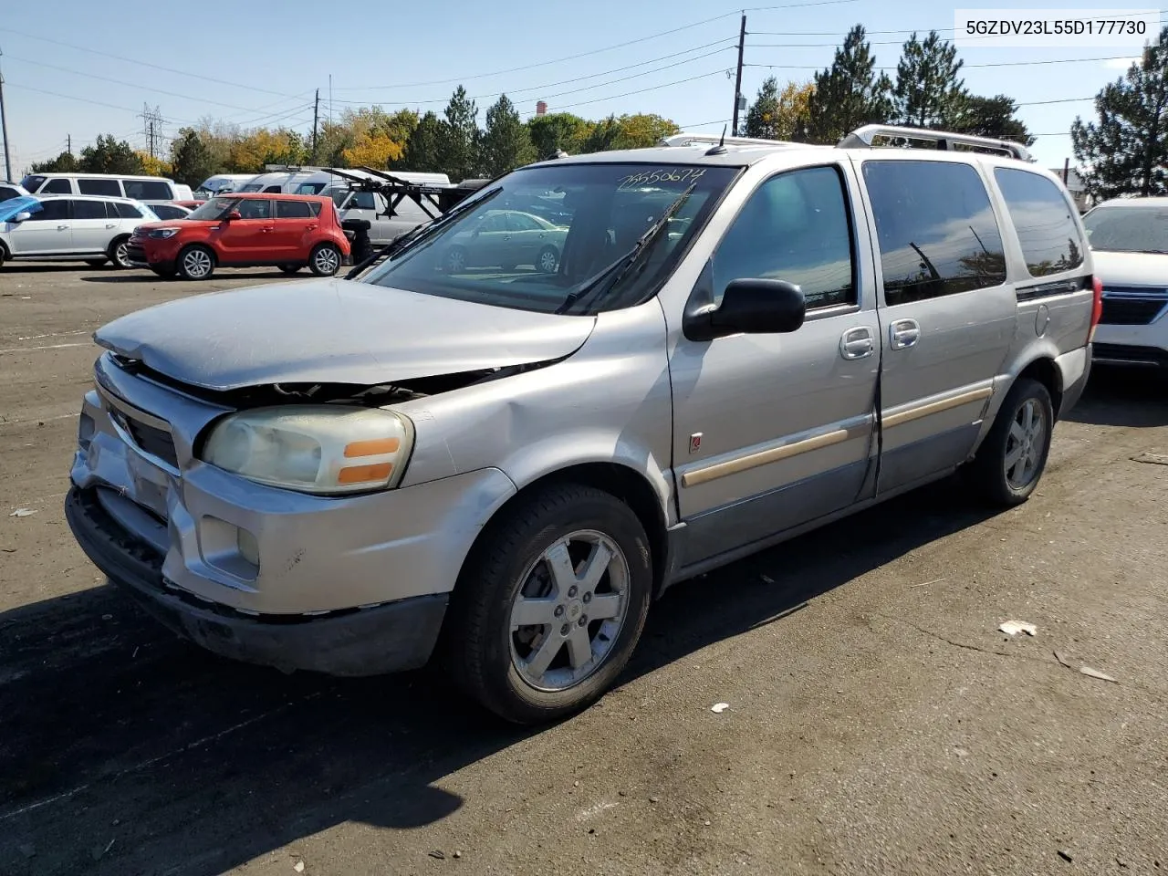 2005 Saturn Relay 3 VIN: 5GZDV23L55D177730 Lot: 75550674