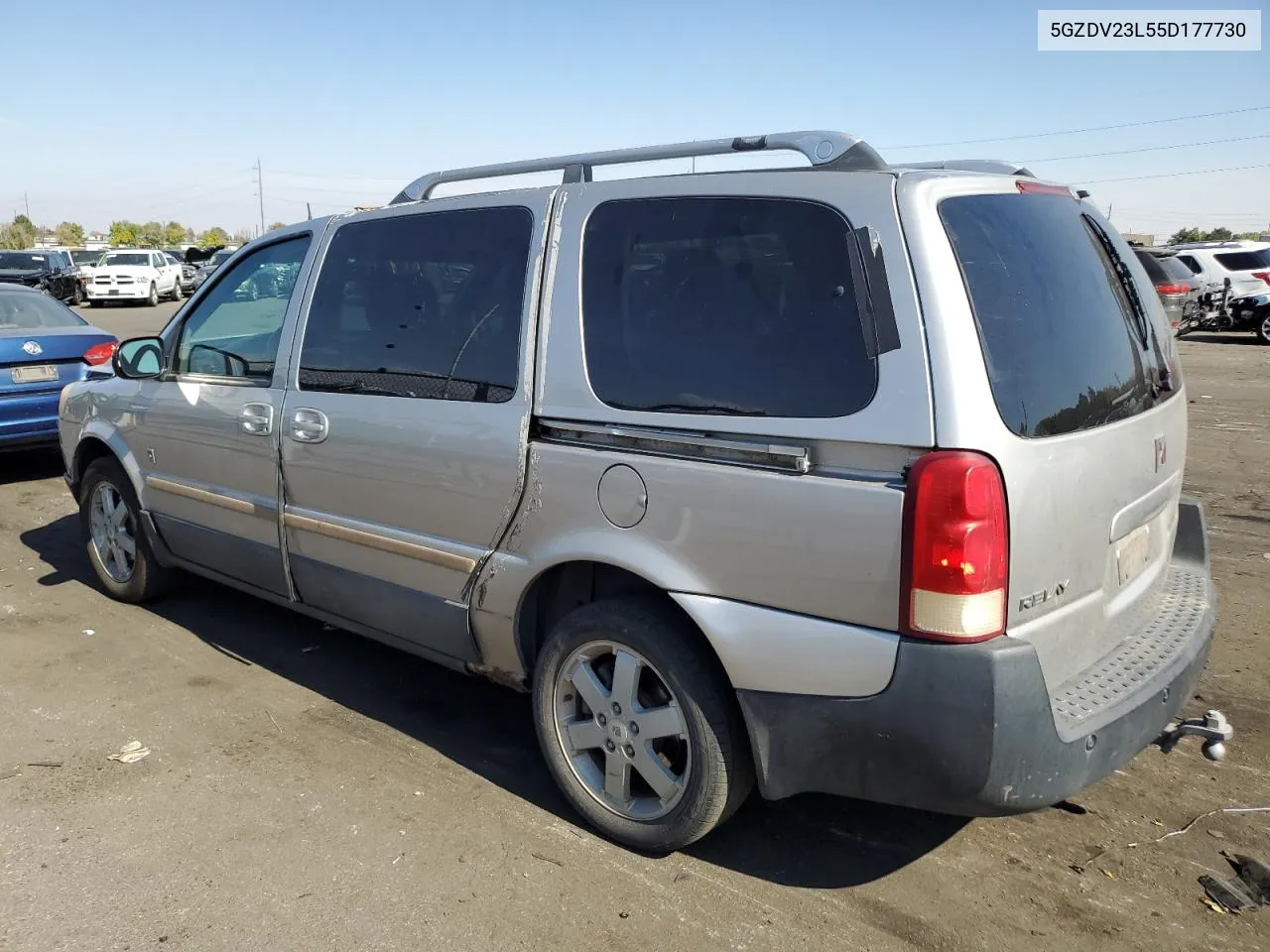 2005 Saturn Relay 3 VIN: 5GZDV23L55D177730 Lot: 75550674