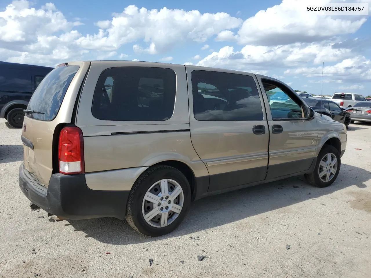 2006 Saturn Relay 2 VIN: 5GZDV03L86D184757 Lot: 59354044