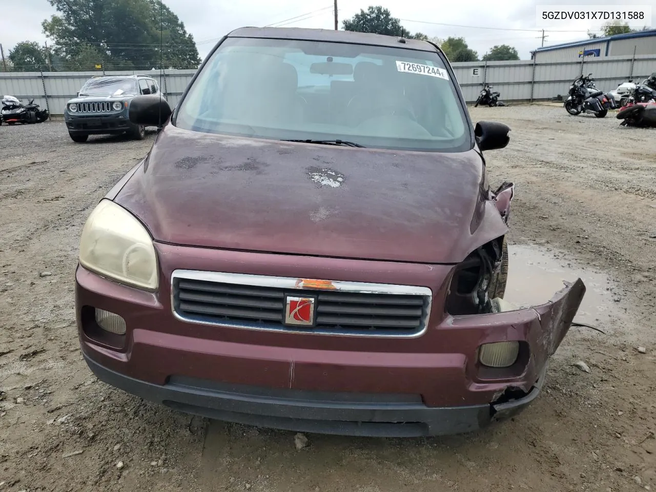 2007 Saturn Relay 2 VIN: 5GZDV031X7D131588 Lot: 72697244