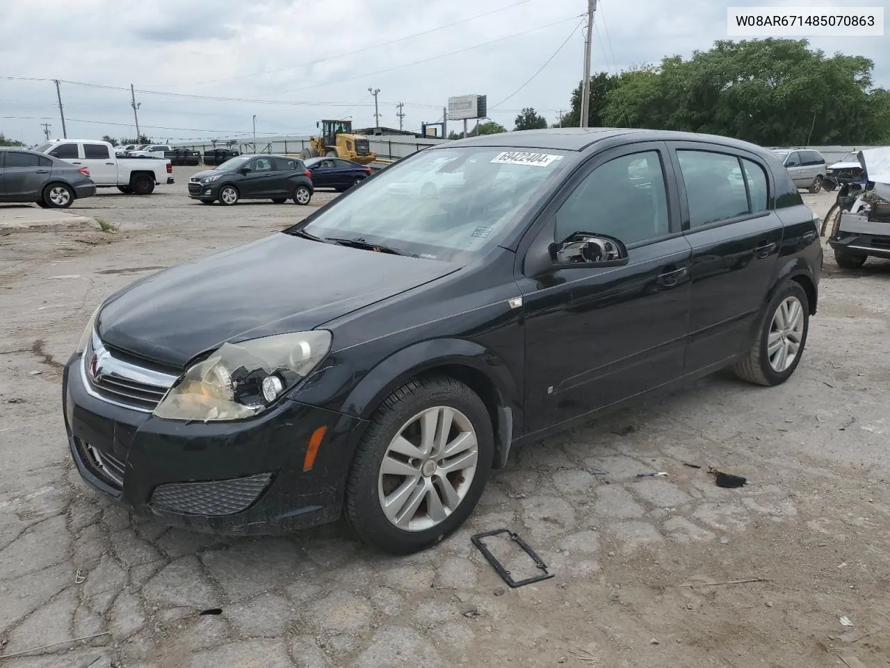 W08AR671485070863 2008 Saturn Astra Xe