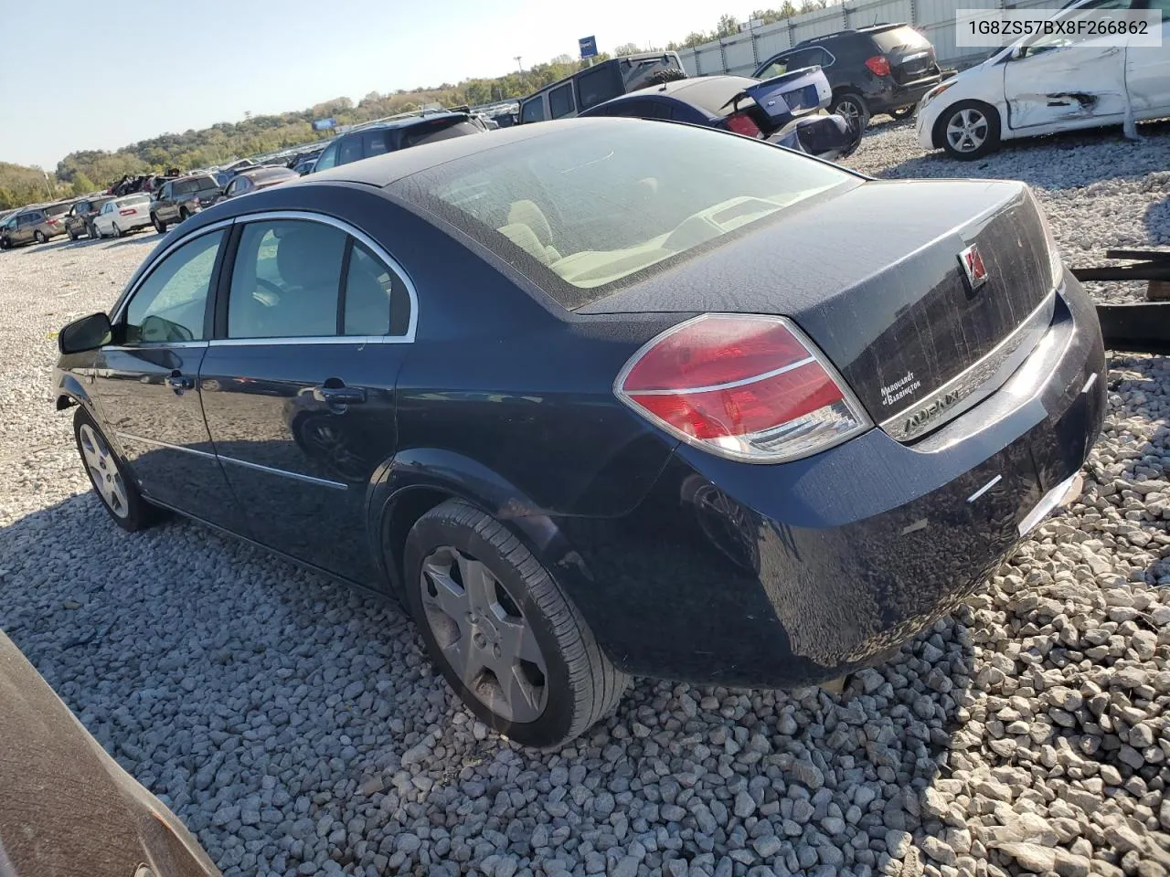 2008 Saturn Aura Xe VIN: 1G8ZS57BX8F266862 Lot: 75040964