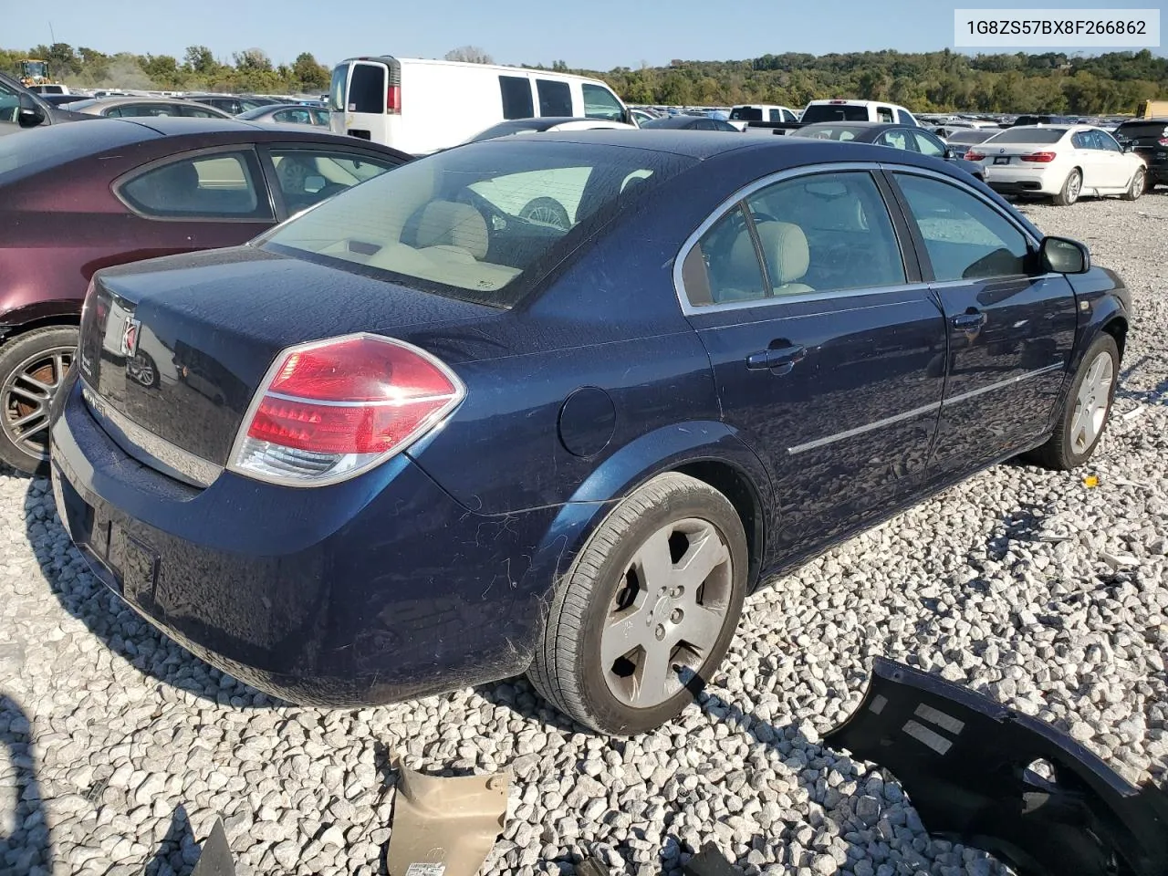 2008 Saturn Aura Xe VIN: 1G8ZS57BX8F266862 Lot: 75040964