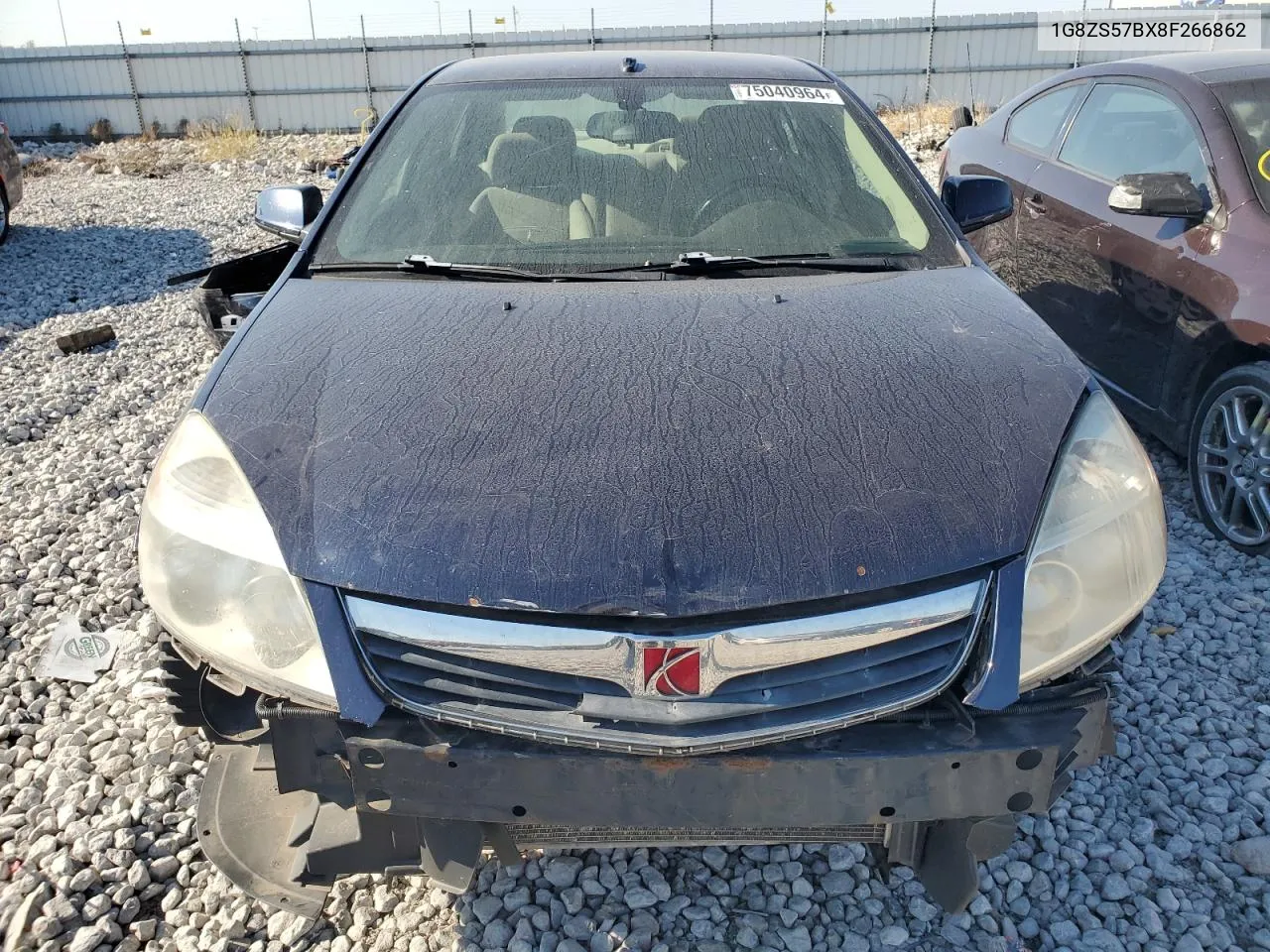 2008 Saturn Aura Xe VIN: 1G8ZS57BX8F266862 Lot: 75040964