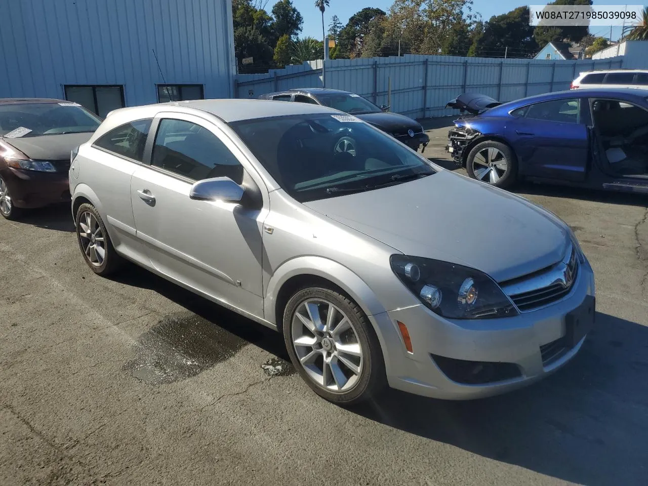 W08AT271985039098 2008 Saturn Astra Xr