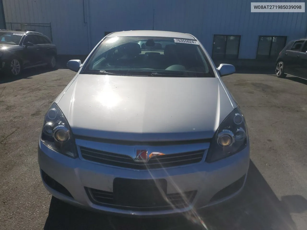 2008 Saturn Astra Xr VIN: W08AT271985039098 Lot: 76355024