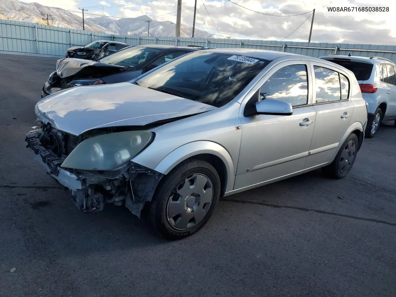 2008 Saturn Astra Xe VIN: W08AR671685038528 Lot: 78725944