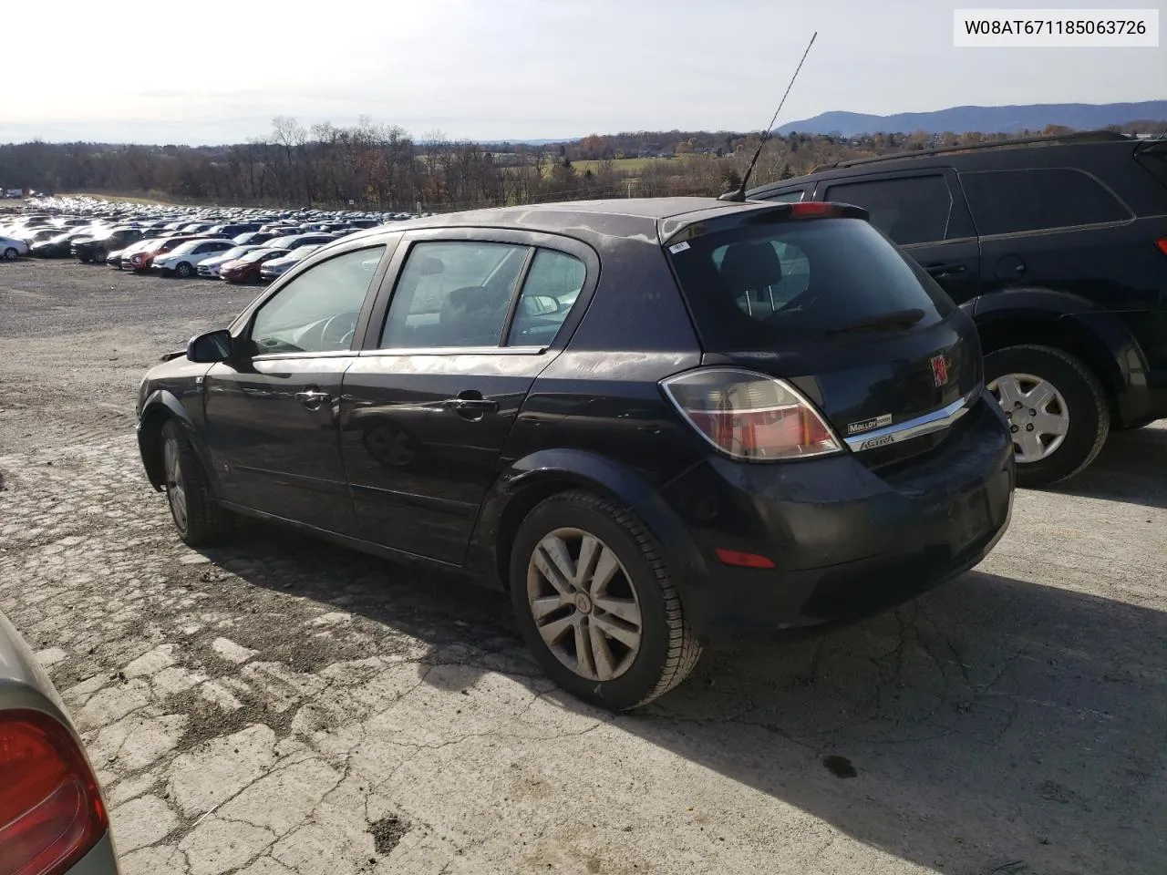 2008 Saturn Astra Xr VIN: W08AT671185063726 Lot: 80483264