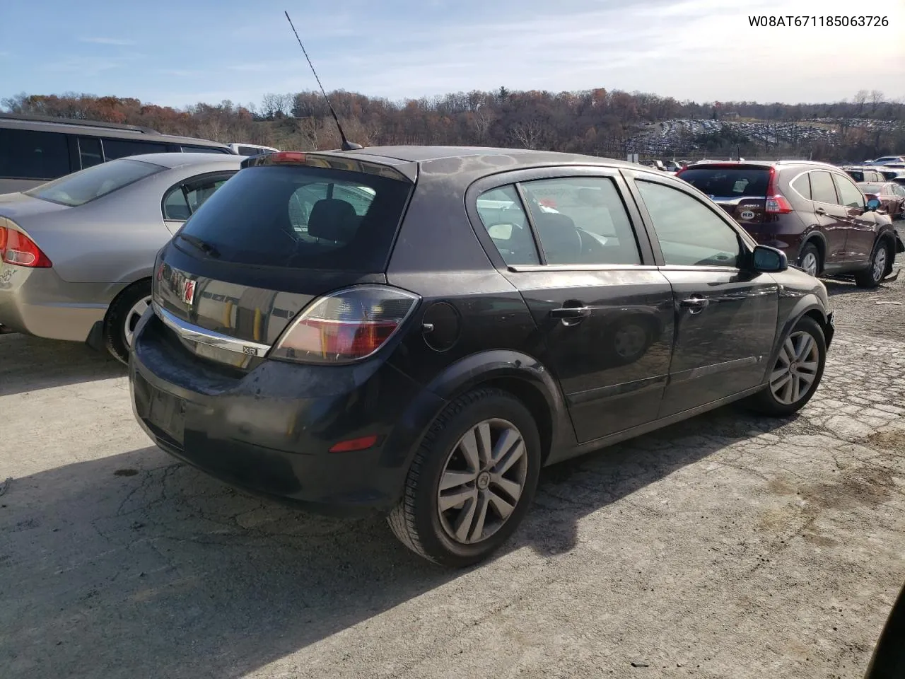 2008 Saturn Astra Xr VIN: W08AT671185063726 Lot: 80483264