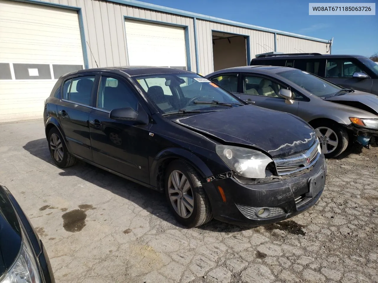 2008 Saturn Astra Xr VIN: W08AT671185063726 Lot: 80483264