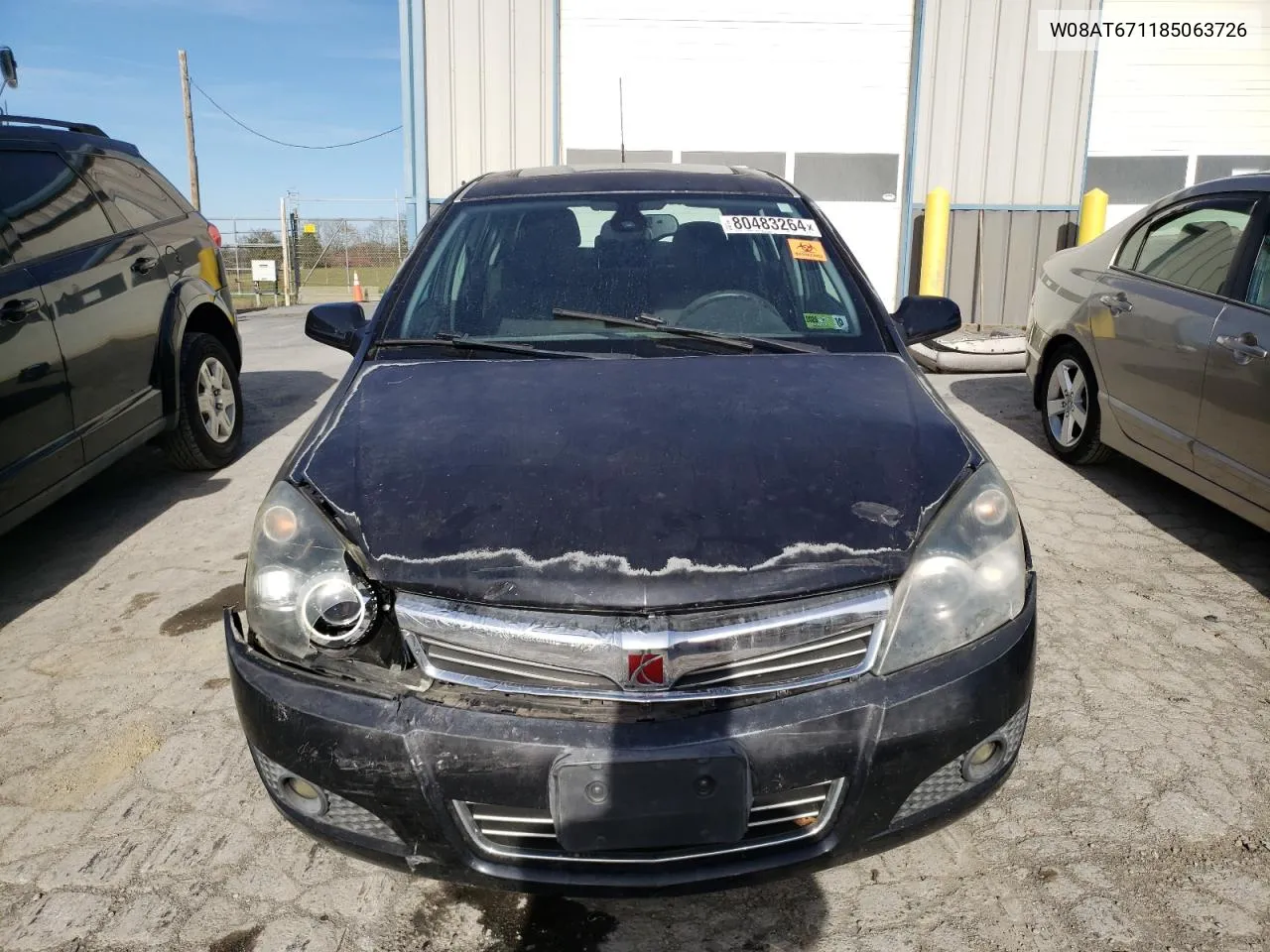 2008 Saturn Astra Xr VIN: W08AT671185063726 Lot: 80483264