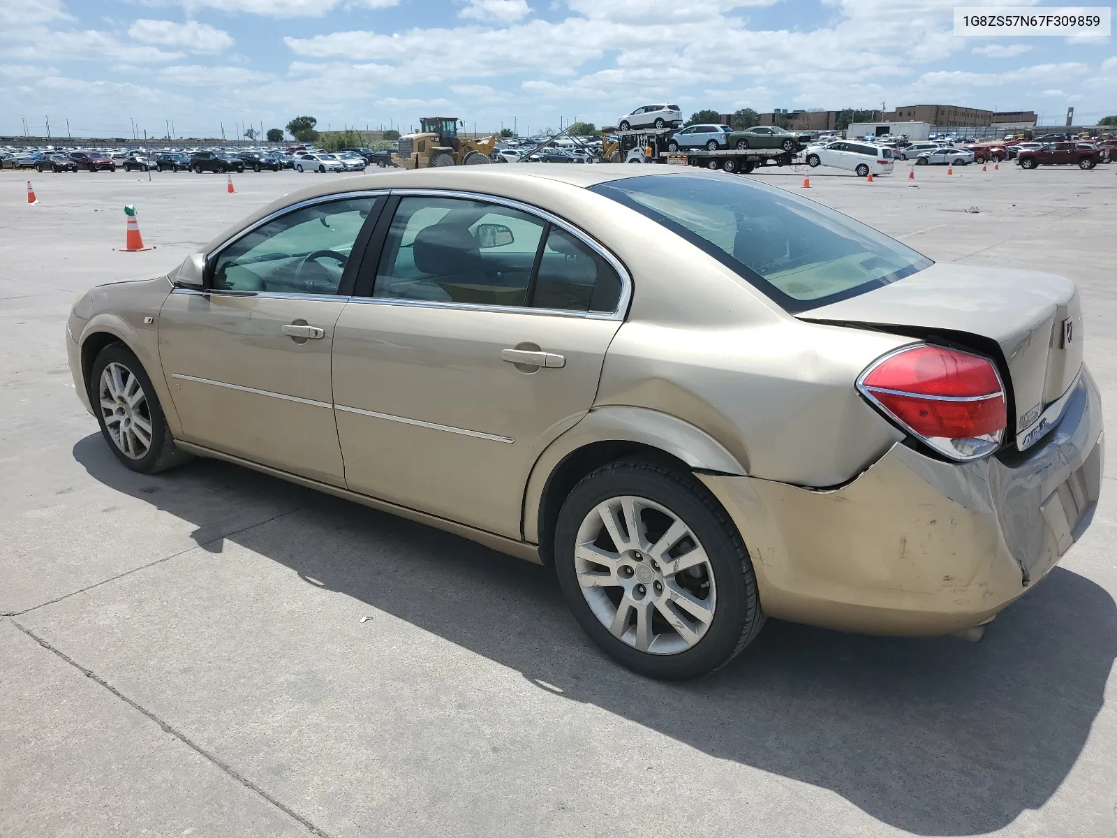 2007 Saturn Aura Xe VIN: 1G8ZS57N67F309859 Lot: 65391414