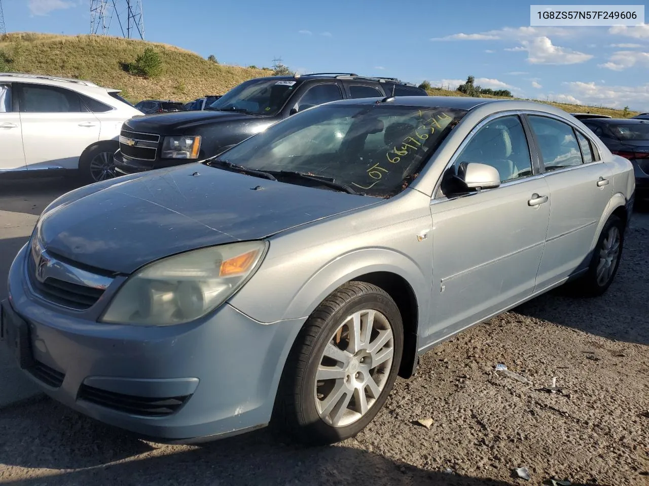 2007 Saturn Aura Xe VIN: 1G8ZS57N57F249606 Lot: 66476374